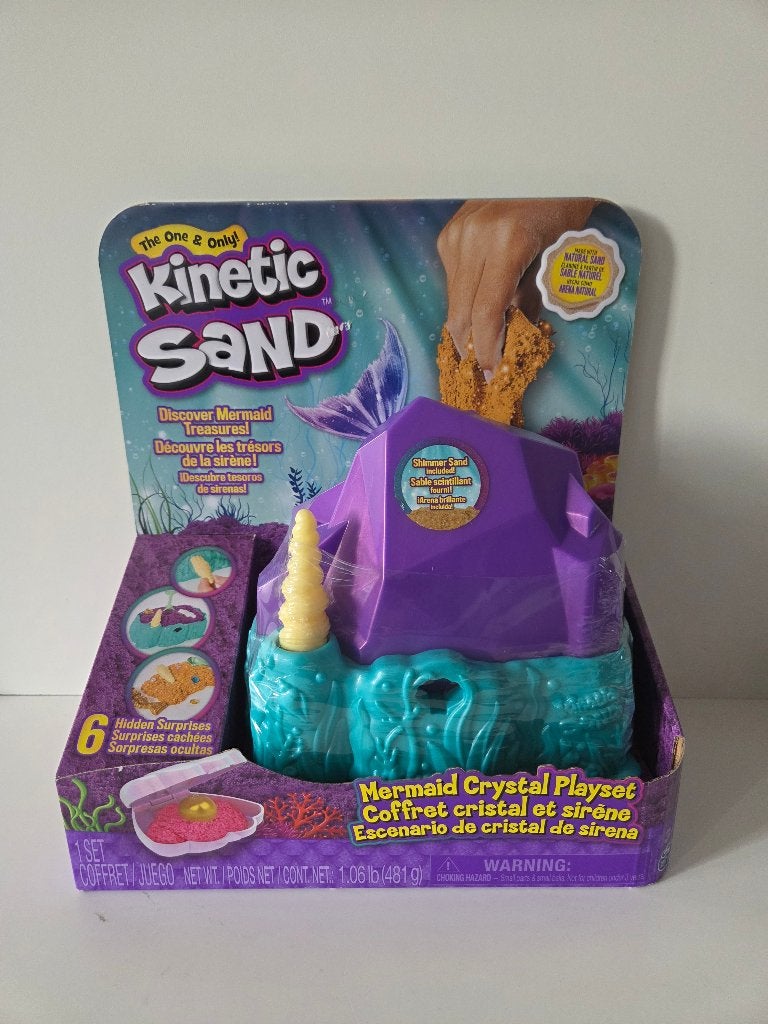 Nieuw Kinetic Sand Mermaid Crystal Playset, Ophalen of Verzenden, Nieuw, Knutselen