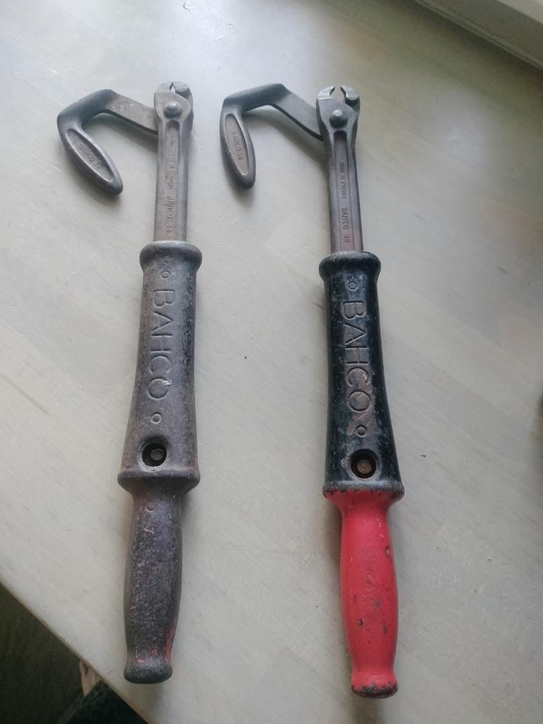 2x Bahco Spijkertrekker - Vintage Gereedschap, Ophalen of Verzenden, Gebruikt