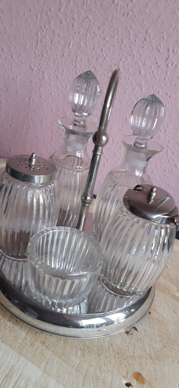ouderwets menage set, Ophalen of Verzenden