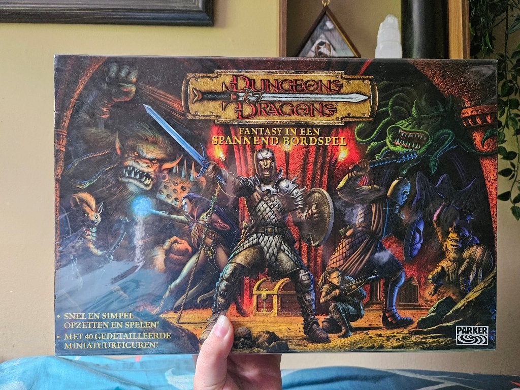 Dungeons and Dragons Fantasy Bordspel, Vijf spelers of meer, Ophalen, Nieuw, Parker