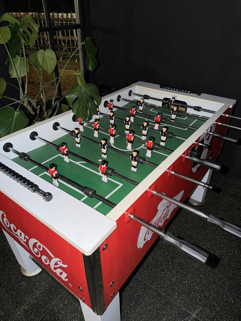 Coca cola voetbaltafel, Kinderen en Baby's, Speelgoed | Voetbaltafels, Ophalen, Zo goed als nieuw