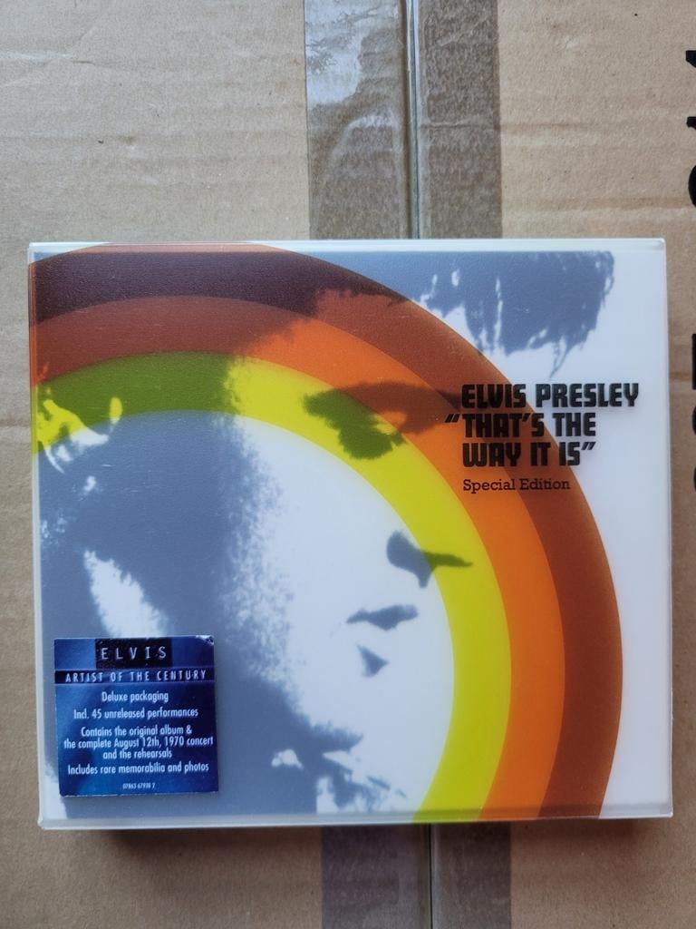 Elvis Presley - That's the Way It Is" CD Box, Cd's en Dvd's, Ophalen, 2000 - 2009, Zo goed als nieuw, Boxset