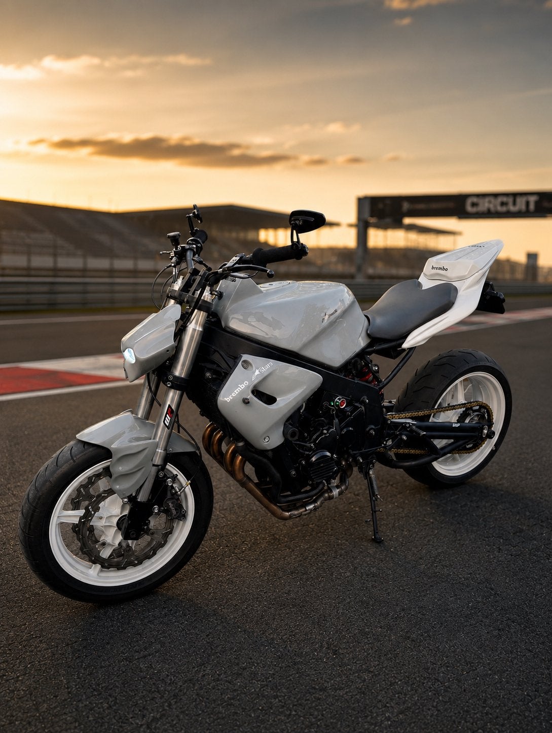 Unieke Custom Naked Bike - Honda CBR600f, Sportuitlaat, 4 cilinders, Gebruikt, Particulier