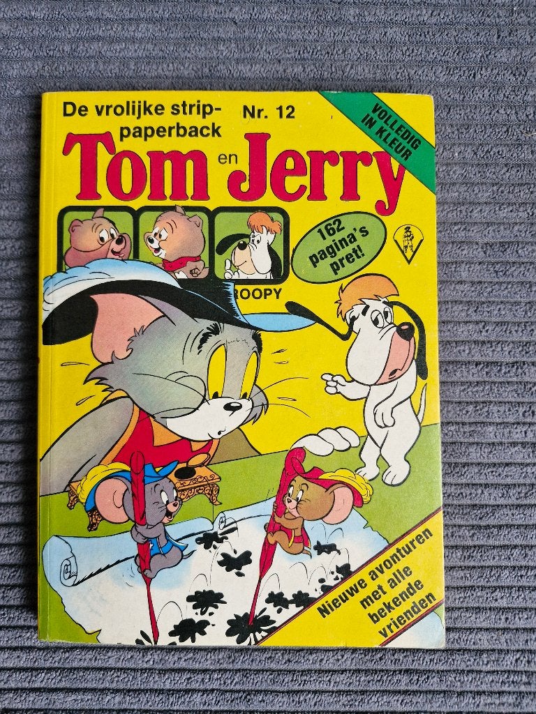 Tom & Jerry, Eén stripboek, Ophalen of Verzenden, Gelezen
