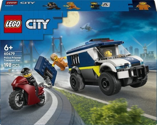 Lego City 60479 Politie gevangenentransport NIEUW, Kinderen en Baby's, Speelgoed | Duplo en Lego, Lego, City, Lego, Nieuw