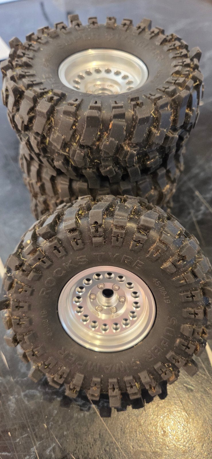 !!! SUPERSWAMPERS/ROCKSTYRES 1:10/1:8  1.9 INCH !!!, Ophalen of Verzenden, Nieuw