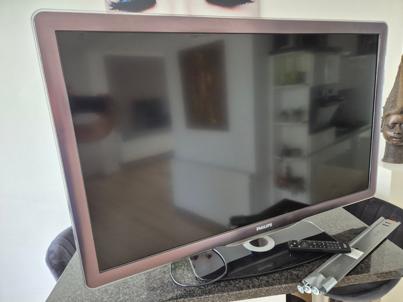 Philips 42PFL7655H/12 Full HD LCD TV met Ambilight, Ophalen, Philips, Gebruikt, LCD