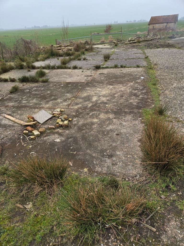 Stelconplaten gebruikt, +/- 30 stuks, gratis af te halen, Tuin en Terras, Tegels en Klinkers, Gebruikt, Overige typen, Beton, 10 m² of meer