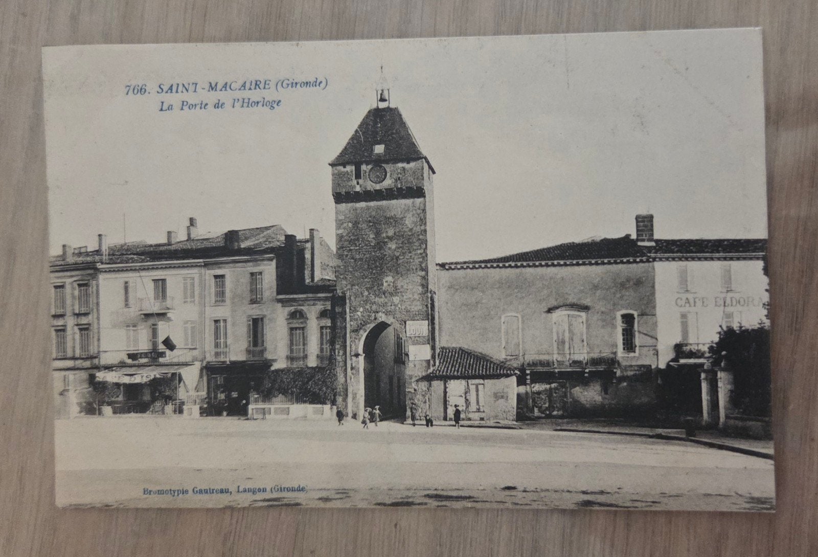 A Ansichtkaart Saint-Macaire (Gironde) La Porte de l'Horlo, Ophalen of Verzenden, Voor 1920, Ongelopen