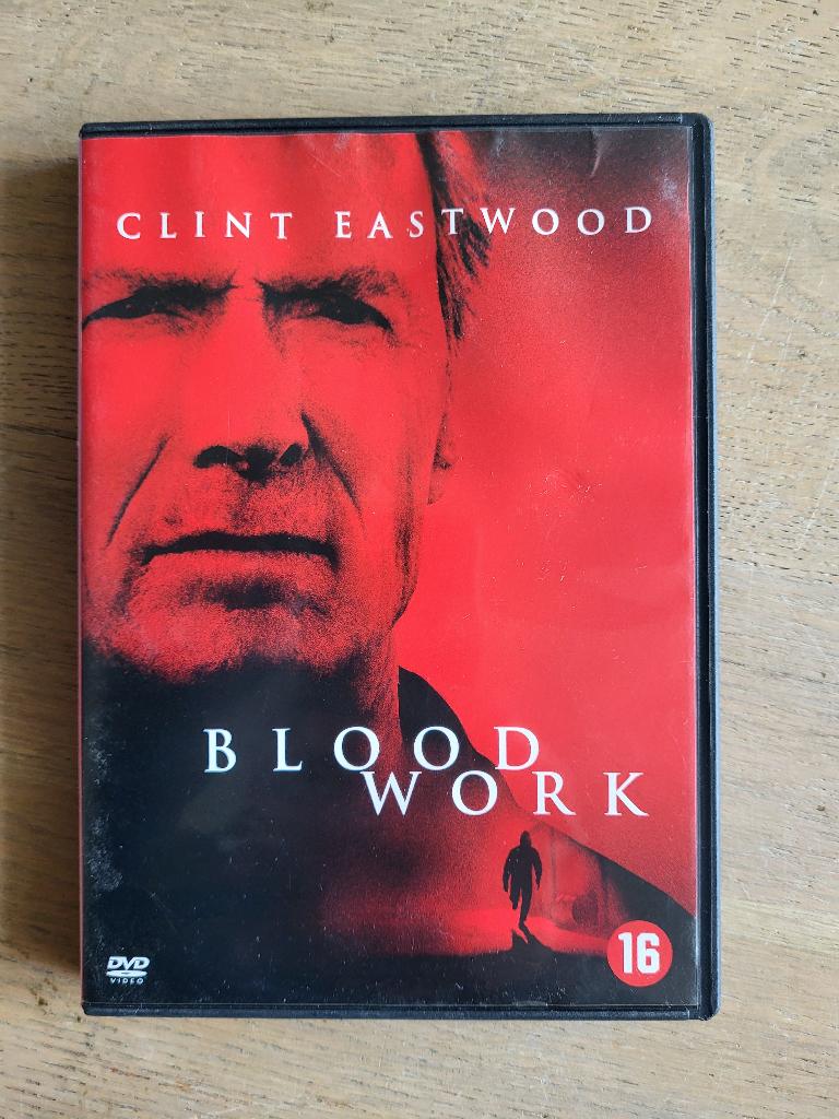 DVD Blood work - Clint Eastwood - Michael Connolly, Vanaf 16 jaar, Ophalen of Verzenden, Zo goed als nieuw, Actie en Avontuur
