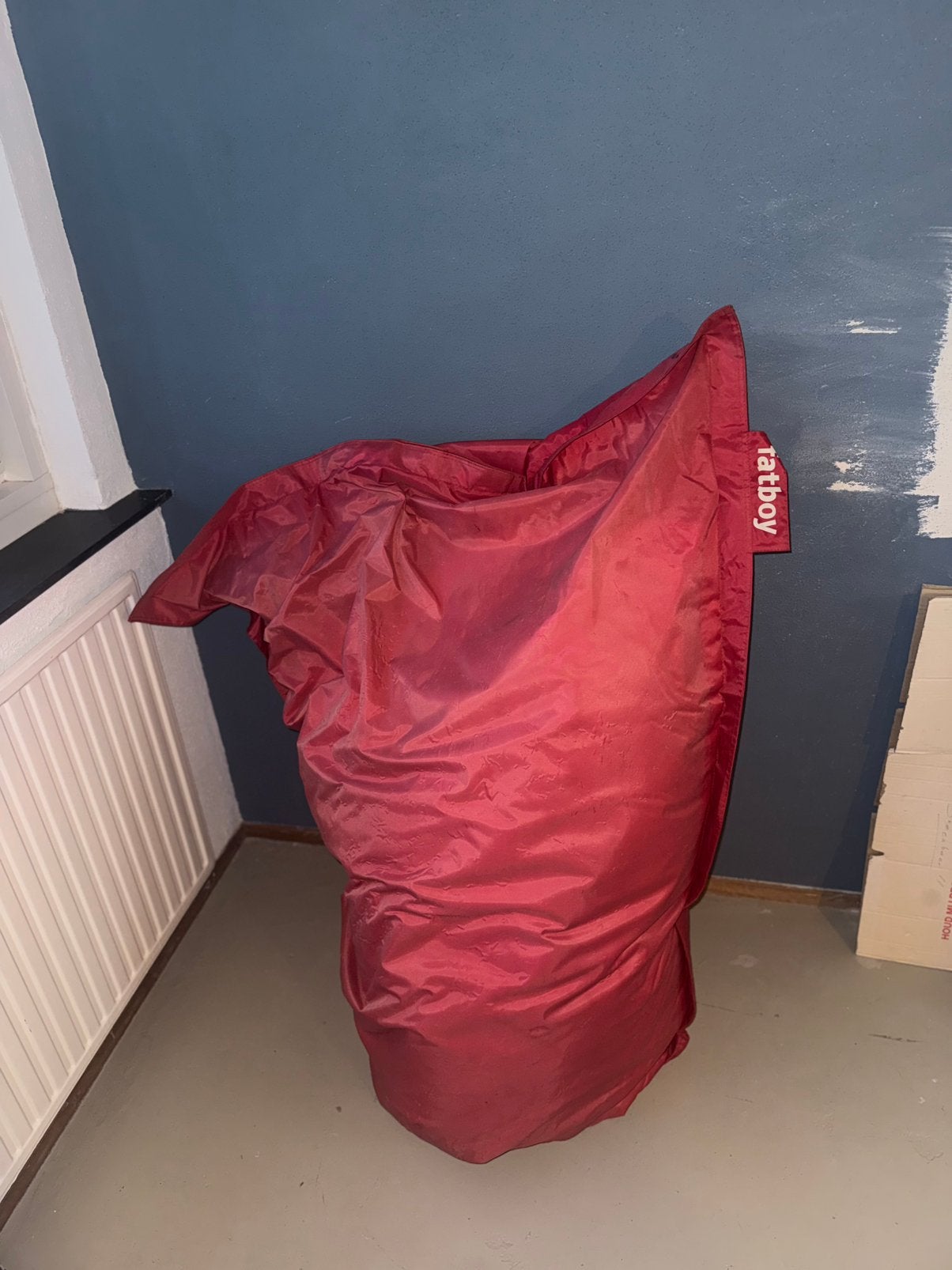 Grote Fatboy, Ophalen, Gebruikt, Rood, Zitzak