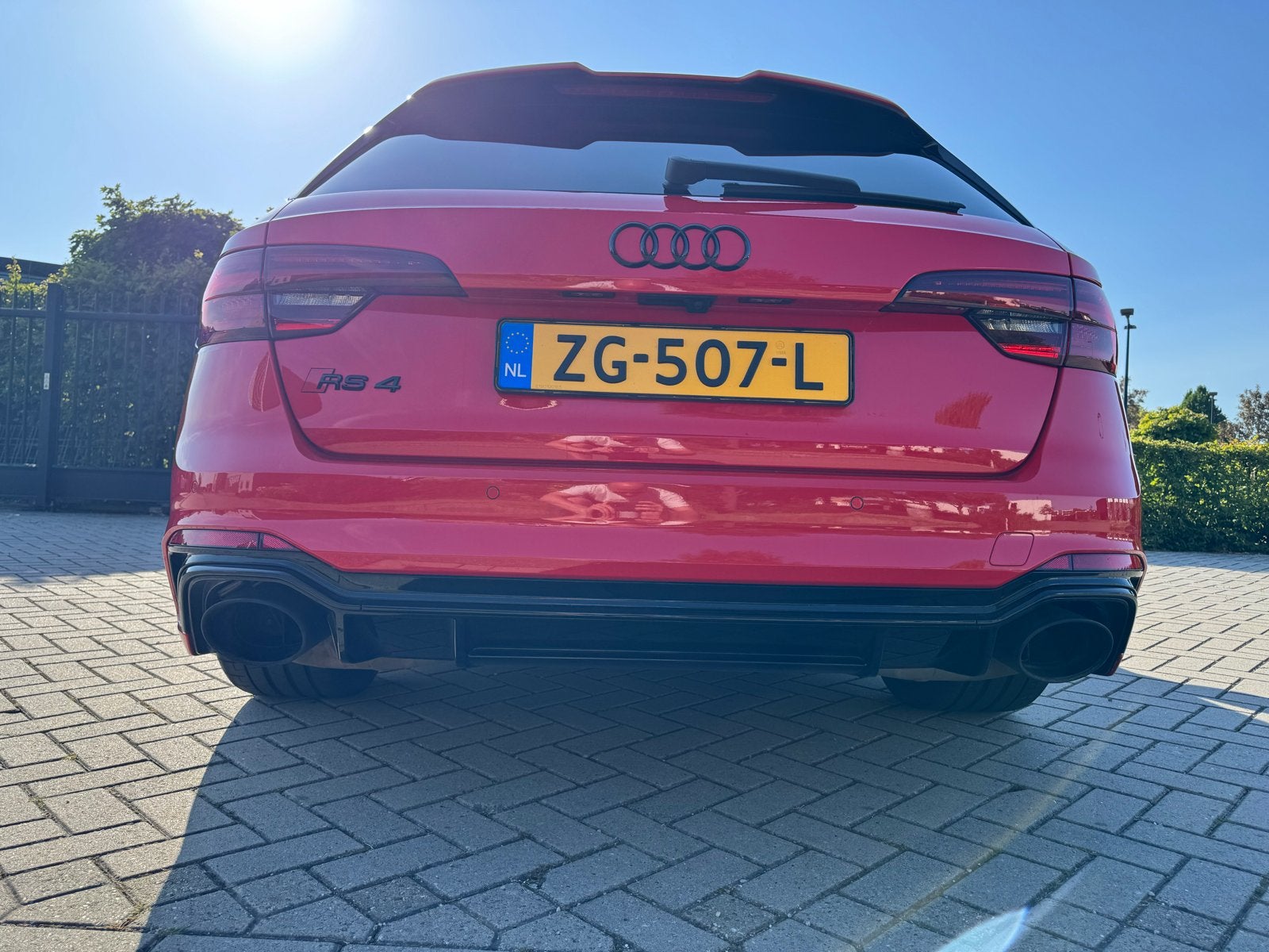 Audi A4 RS4 2.9 Tfsi 450pk Tiptronic Quattro 2018 keramisch, Auto's, Automaat, A4, 11 km/l, Stationwagon