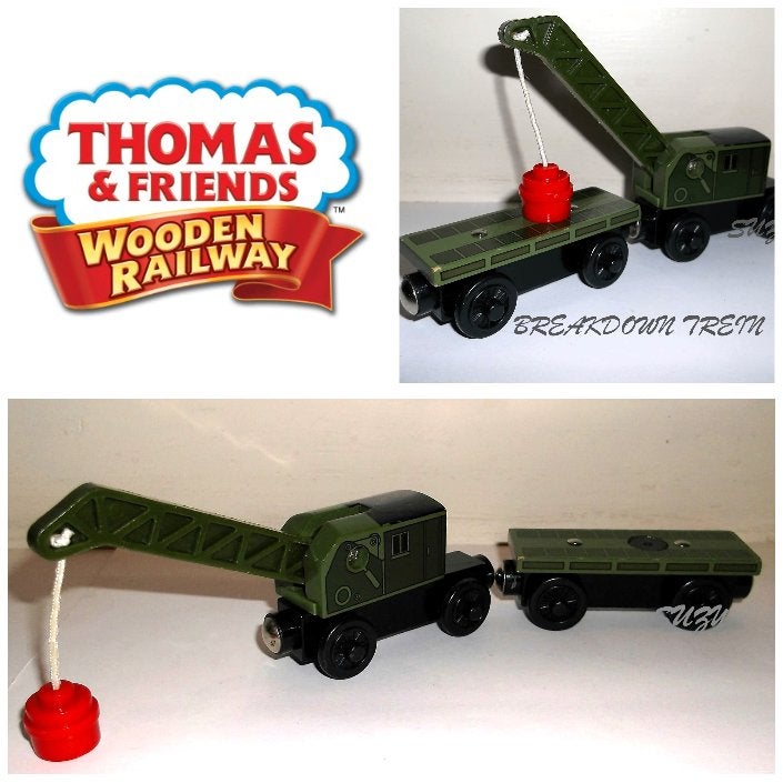Thomas de Trein Houten Series, Breakdown Trein, Ophalen of Verzenden, Gebruikt