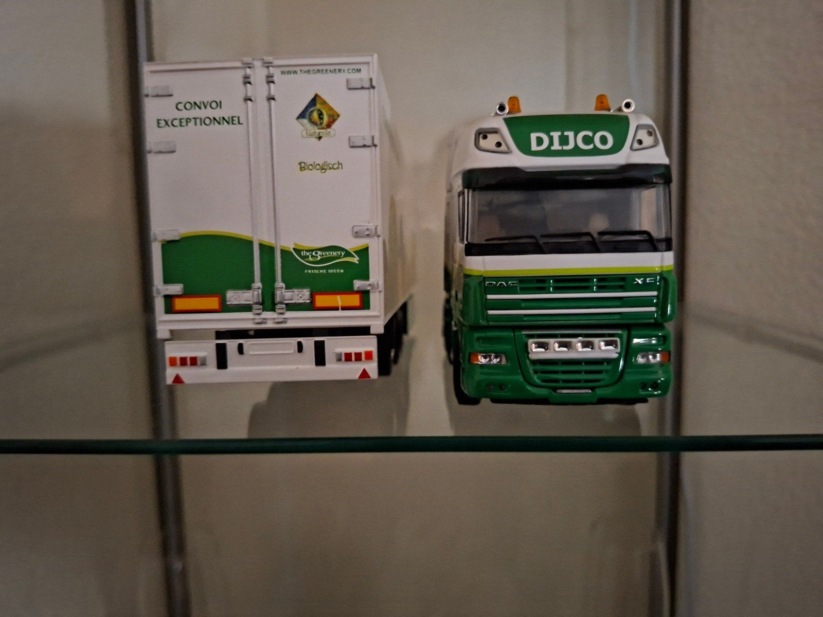 tekno Daf XF van Dijco met certificaat, Hobby en Vrije tijd, Ophalen of Verzenden, Zo goed als nieuw, Bus of Vrachtwagen, Tekno