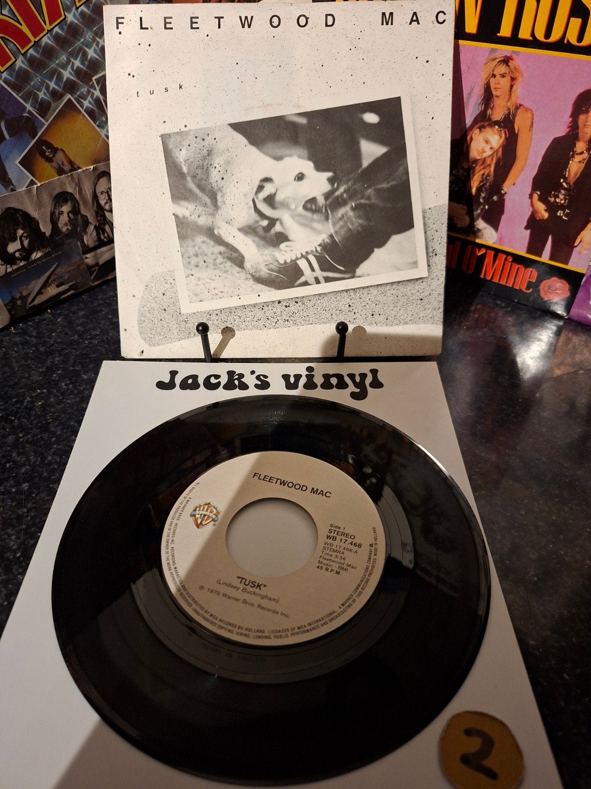 Fleetwood Mac - Tusk (Vinyl Single)  1979/2, 7 inch, Ophalen of Verzenden, Overige typen, Fotohoes