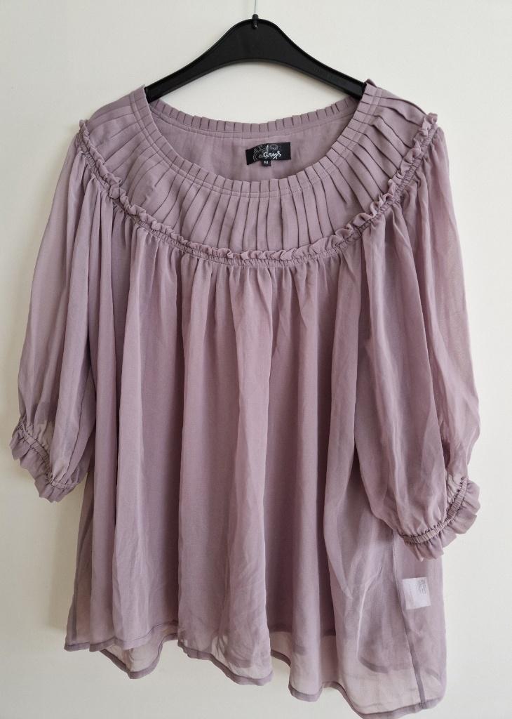 Drys blouse, lichtpaars, maat M, Maat 38/40 (M), Paars, Ophalen of Verzenden, Zo goed als nieuw