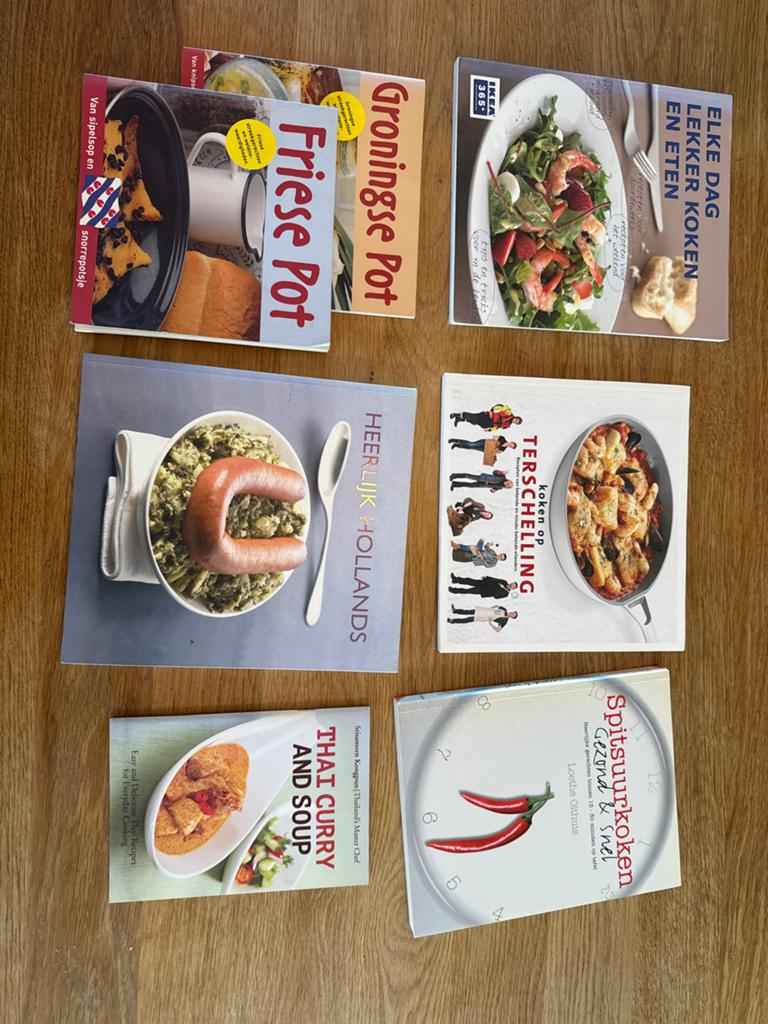 Diverse Kookboeken: Regionaal, Wereldkeuken & Snel, Boeken, Kookboeken, Hoofdgerechten, Gezond koken, Nederland en België, Ophalen