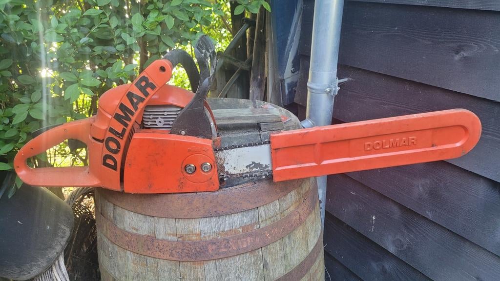Dolmar kettingzaagare, Ophalen, Gebruikt, Dolmar