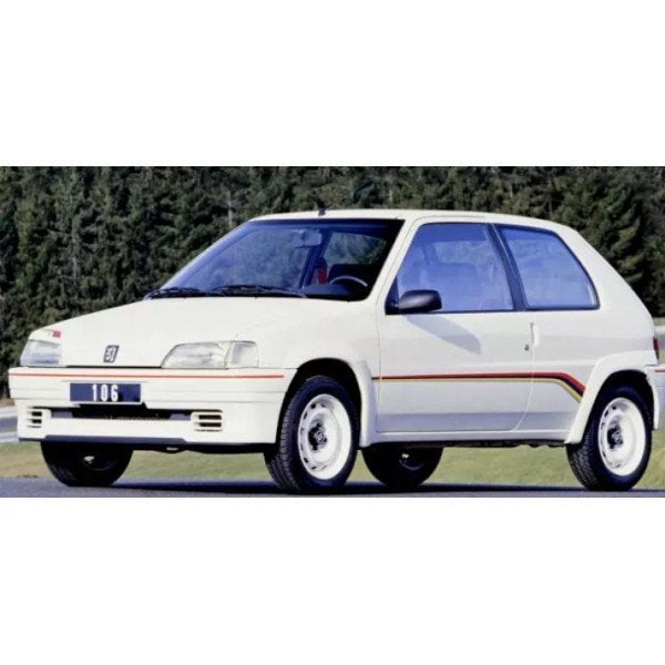 Peugeot 106 Rallye 1.3 1993 Wit Modelauto 1/18 Norev, Auto, Norev, Ophalen of Verzenden, Norev