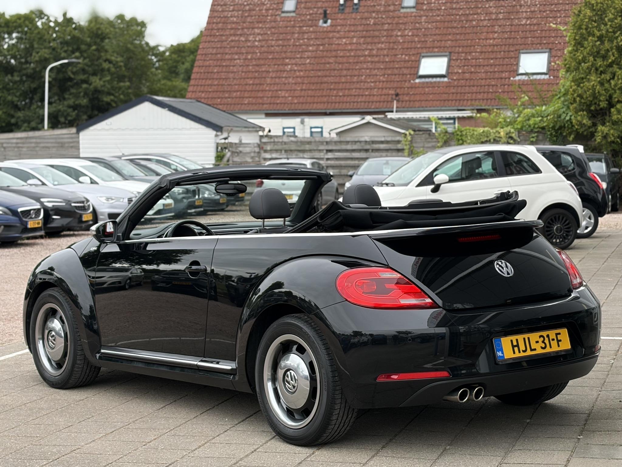 Volkswagen Beetle Cabriolet '50s Edition Automaat / 69.000 K, Euro 5, Gebruikt, Beetle (Kever), 4 cilinders