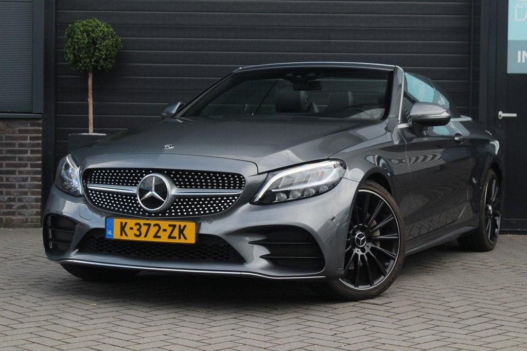 Mercedes-Benz C-Klasse Cabrio 200 AMG Line | ACC DISTRONIC |, Auto's, Mercedes-Benz, 4 cilinders, Cabriolet, 4 stoelen, Bedrijf