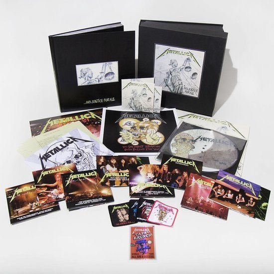 11Cd+4Dvd+Vinyl 6LP Metallica And Justice For All BoxSet NEW, Ophalen of Verzenden, Nieuw in verpakking, Boxset, Bonusmateriaal
