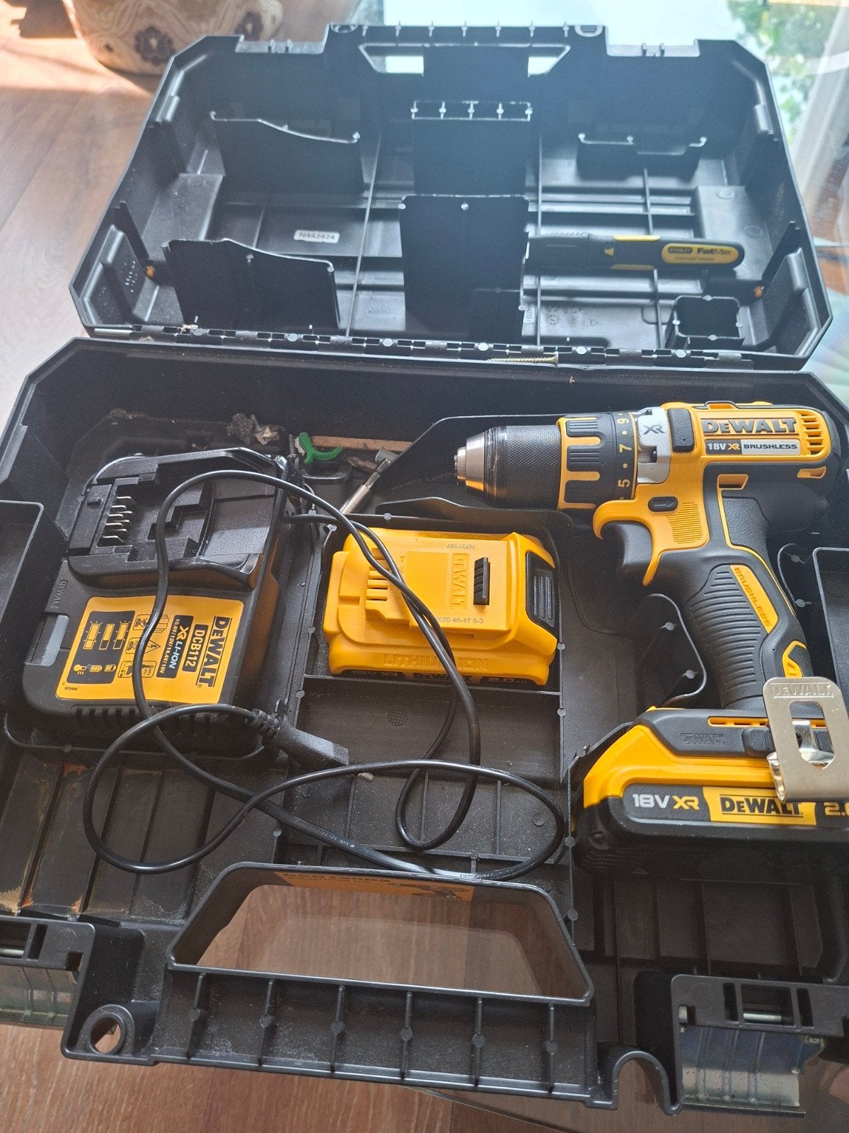 DeWalt DCD790D2 18V XR Accu Boor-/Schroefmachine, Variabele snelheid, Ophalen of Verzenden, Minder dan 400 watt, Zo goed als nieuw