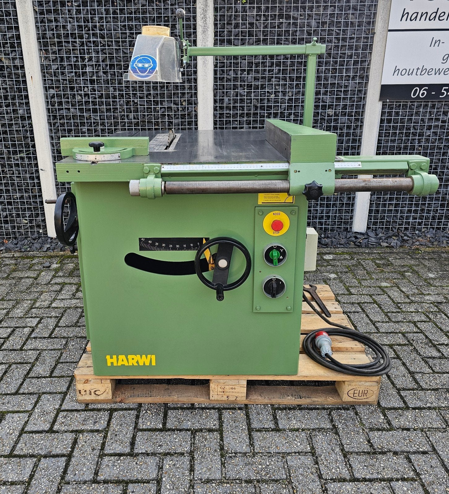 Harwi 130 Cirkelzaag Schulpzaag 10 PK, Ophalen, Gebruikt, Cirkelzaag, 70 mm of meer