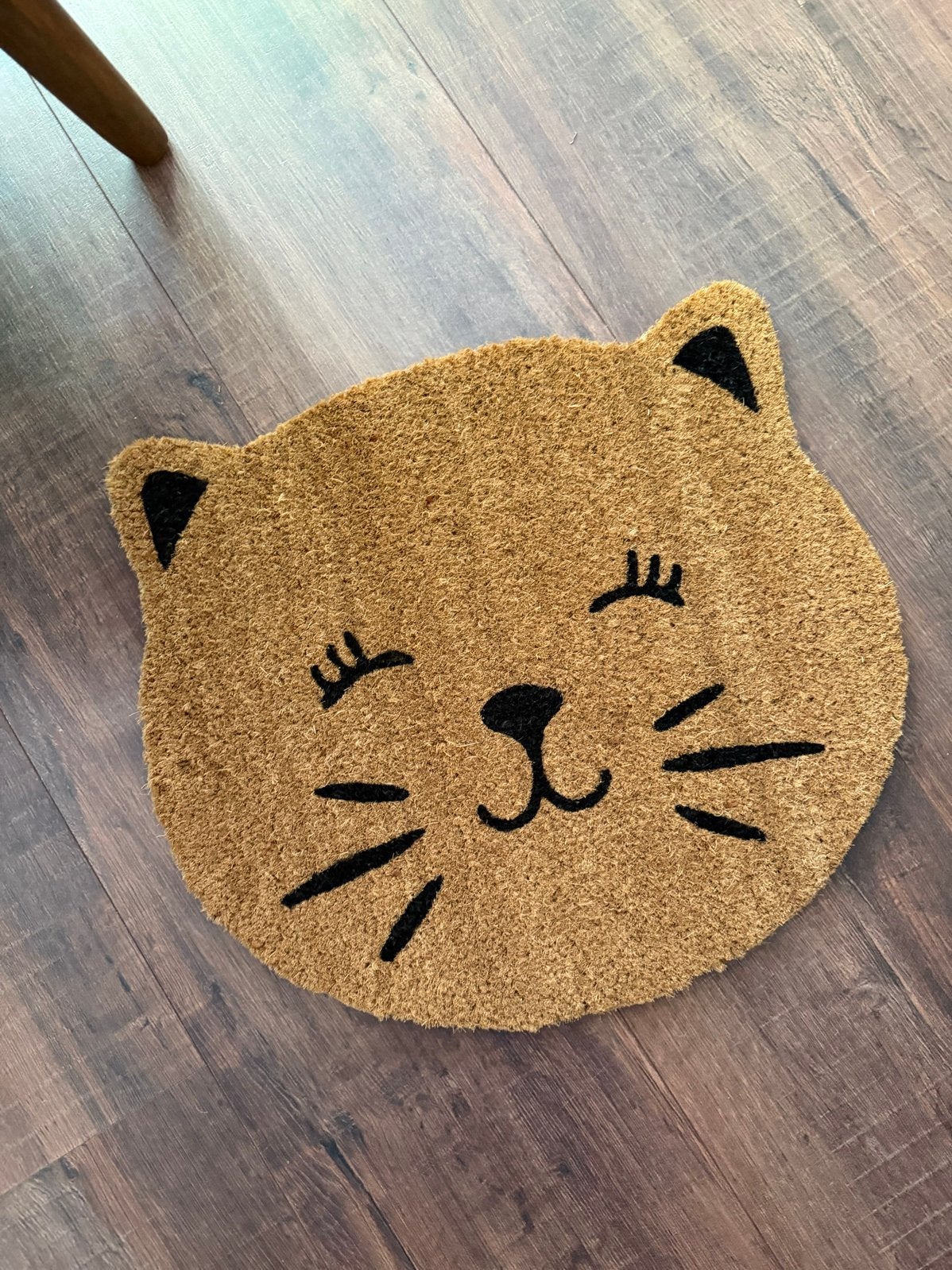Clayre & Eef Deurmat Katten Hoofd - Kokosmat, Tuin en Terras, Deurmatten, Binnen, Ophalen of Verzenden, Kokos, Nieuw