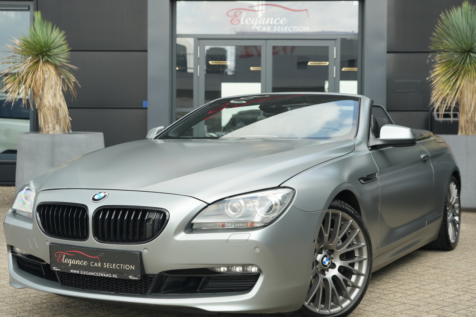 BMW 6 Serie Cabrio 640i High Executive 320pk NightVision/Mas, Auto's, BMW, Euro 5, Achterwielaandrijving, Gebruikt, Zwart