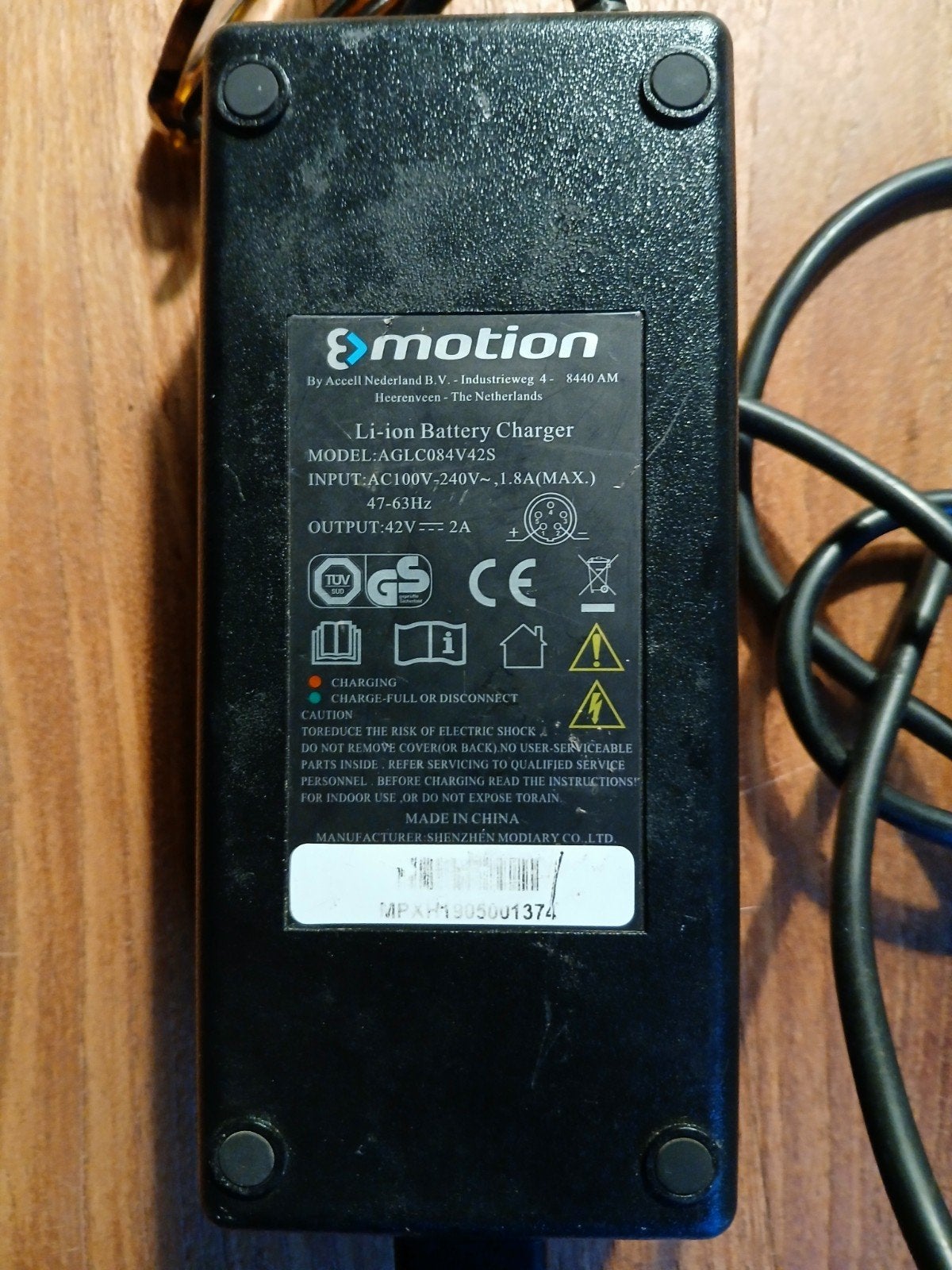 oplader voor een sparta, Fietsen en Brommers, Ophalen, Gebruikt