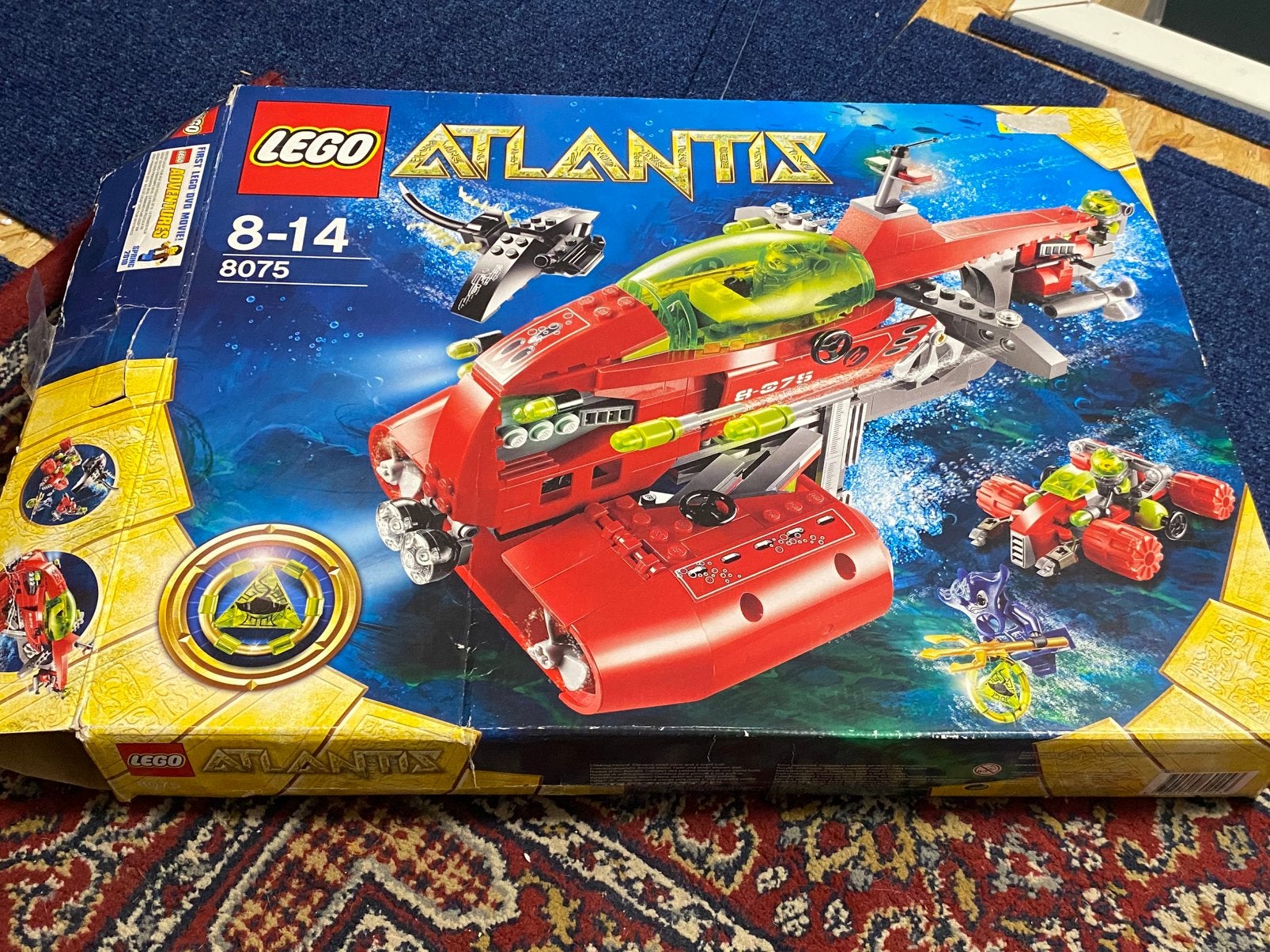 Lego Atlantis 8075, Ophalen of Verzenden, Zo goed als nieuw