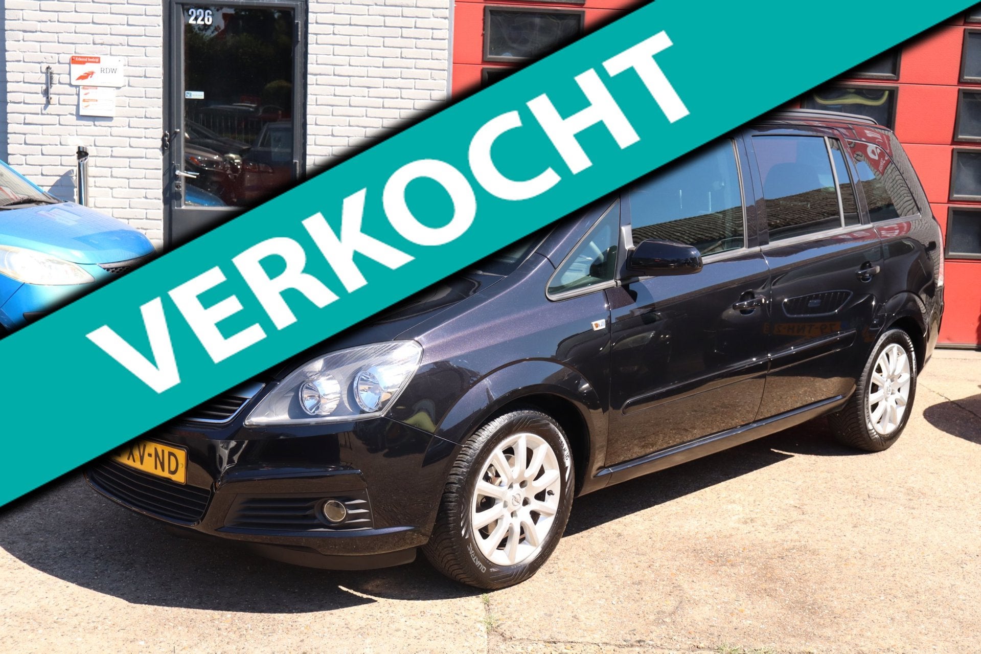 Opel Zafira 1.8 Temptation ,AIRCO , NIIEUWE APK , 7 PERS, Auto's, Gebruikt, 4 cilinders, Zwart, Origineel Nederlands