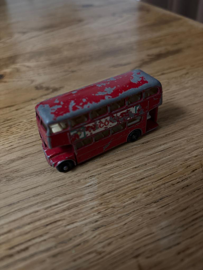 Matchbox Routemaster Bus (Lesney) - Vintage Speelgoed, Overige merken, Gebruikt, 1:50 of kleiner, Overige typen