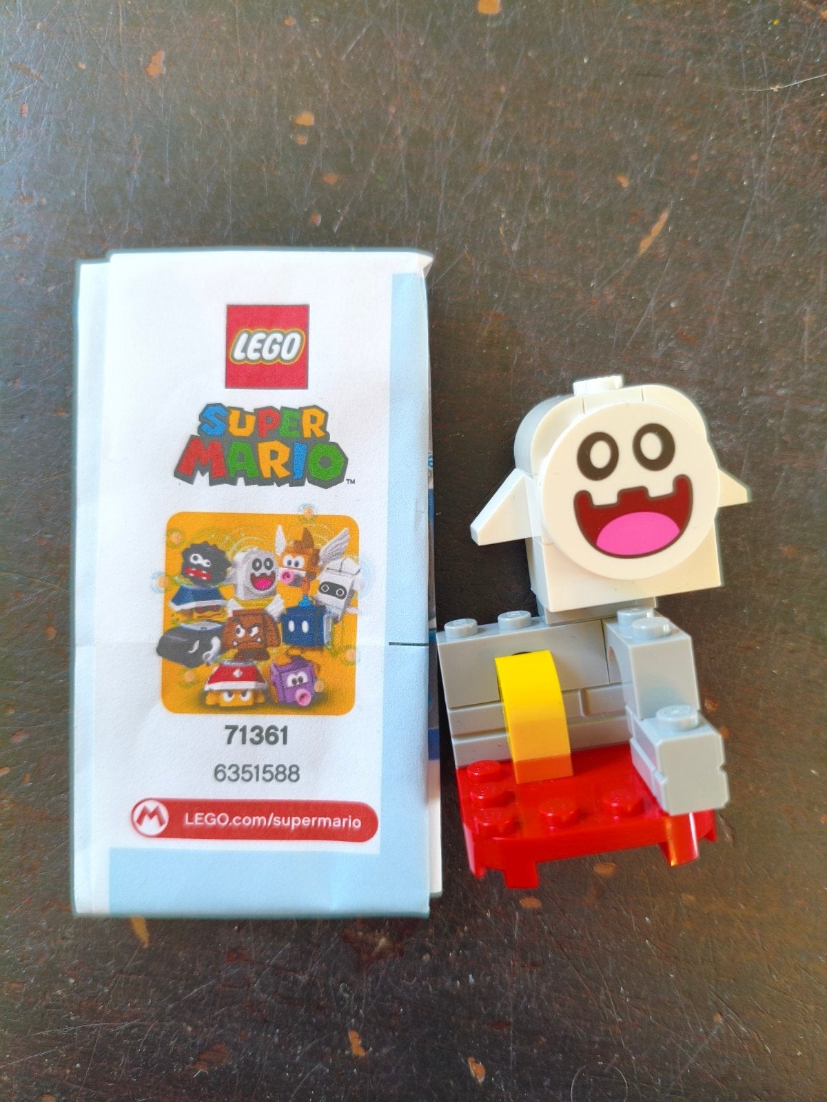 Lego Super Mario 71361 Character Pack Series 1 - Shy Guy, Overige thema's, Lego, Ophalen of Verzenden, Zo goed als nieuw