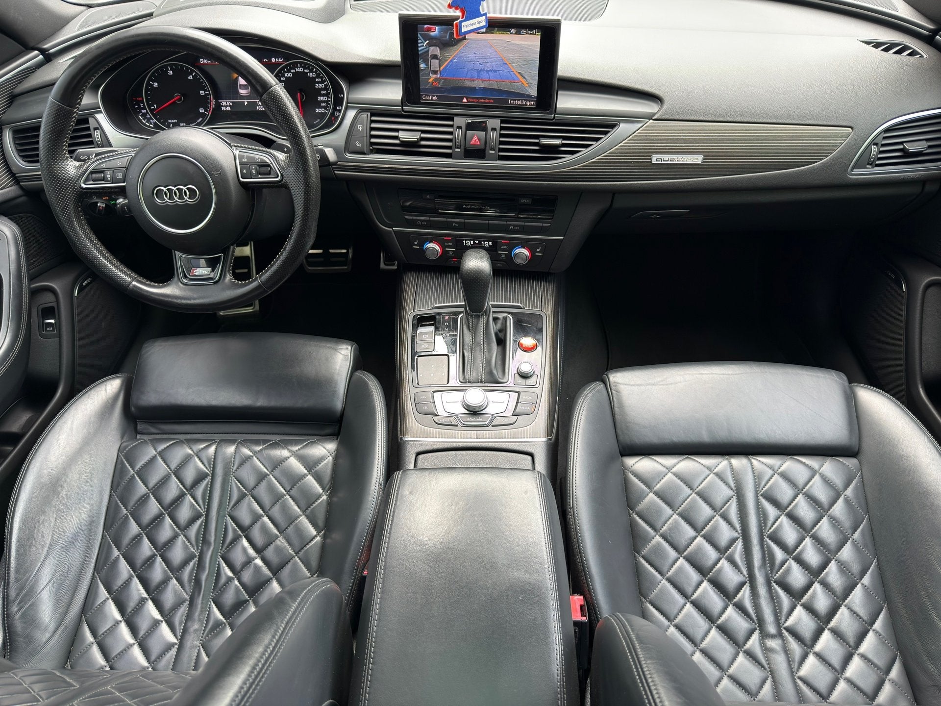 Audi A6 Limousine 3.0 TDI BiT quattro Competition l Facelift, Automaat, Gebruikt, 327 pk, Blauw