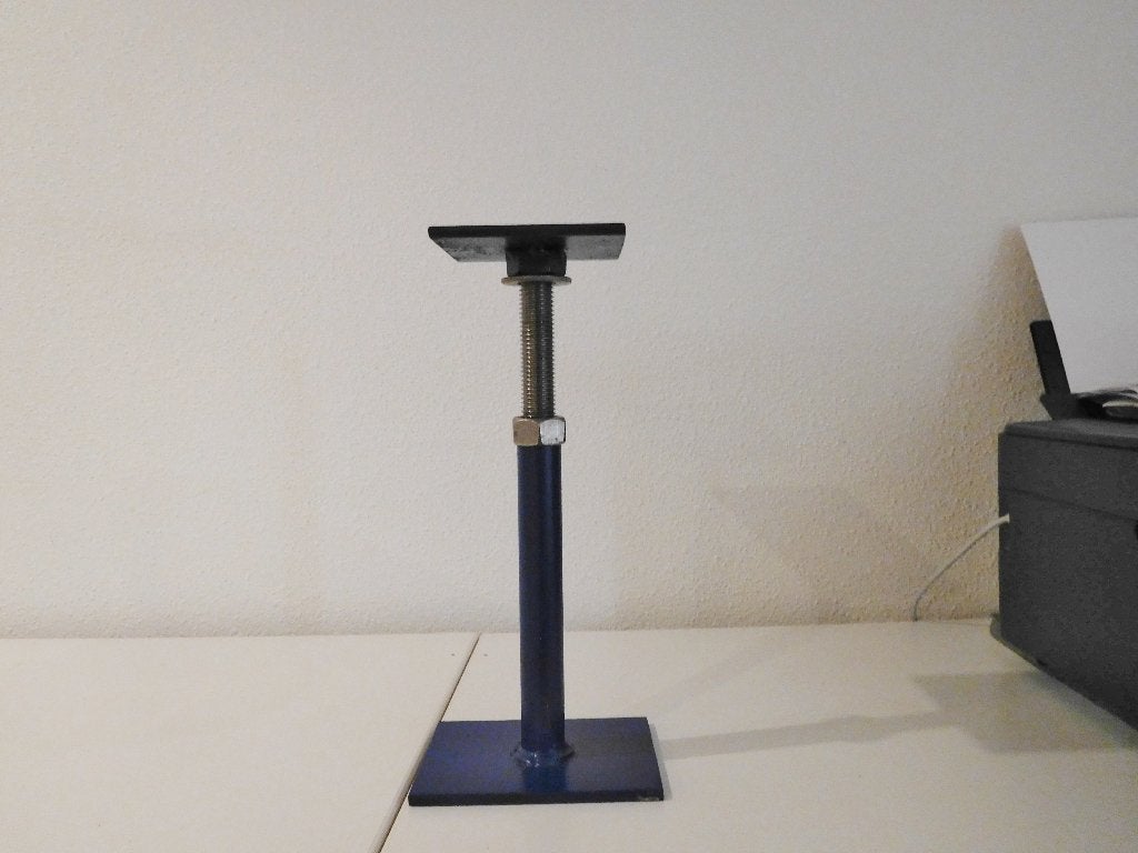 STEUNEN OPDRAAI SPINDEL  deels  RVS, Ophalen of Verzenden, Nieuw
