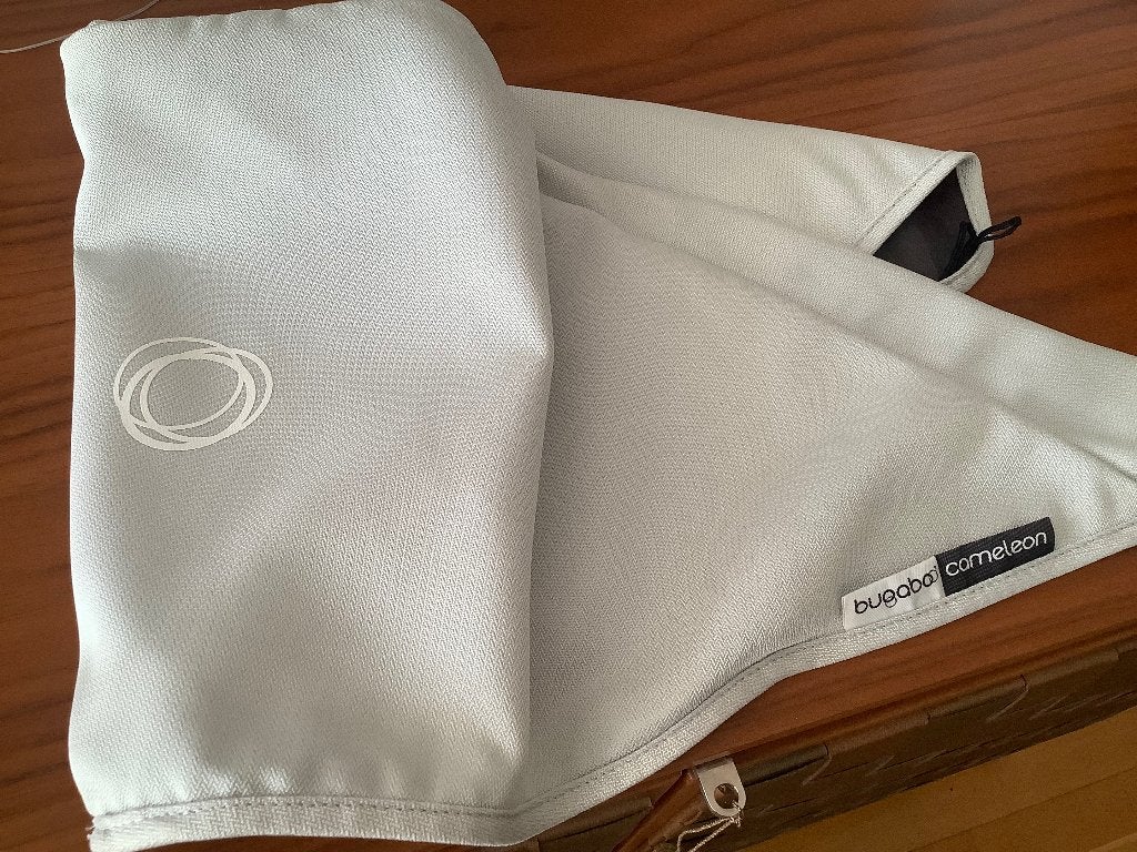 Bugaboo Zonnekap Cameleon 1/2/3 - Zilver, Ophalen, Zo goed als nieuw, Overige merken, Zonnekap
