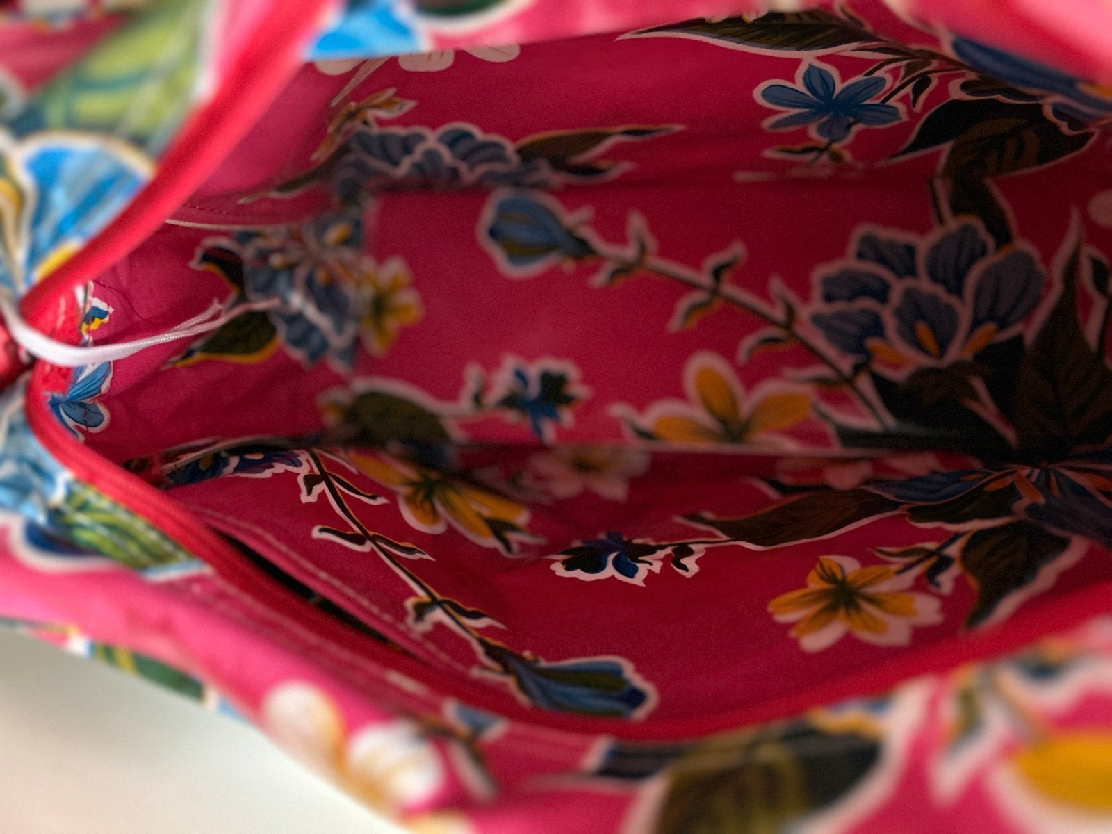 Kitsch Kitchen Schoudertas met Bloemenprint - Roze, Ophalen of Verzenden, Gebruikt, Roze, Overige merken
