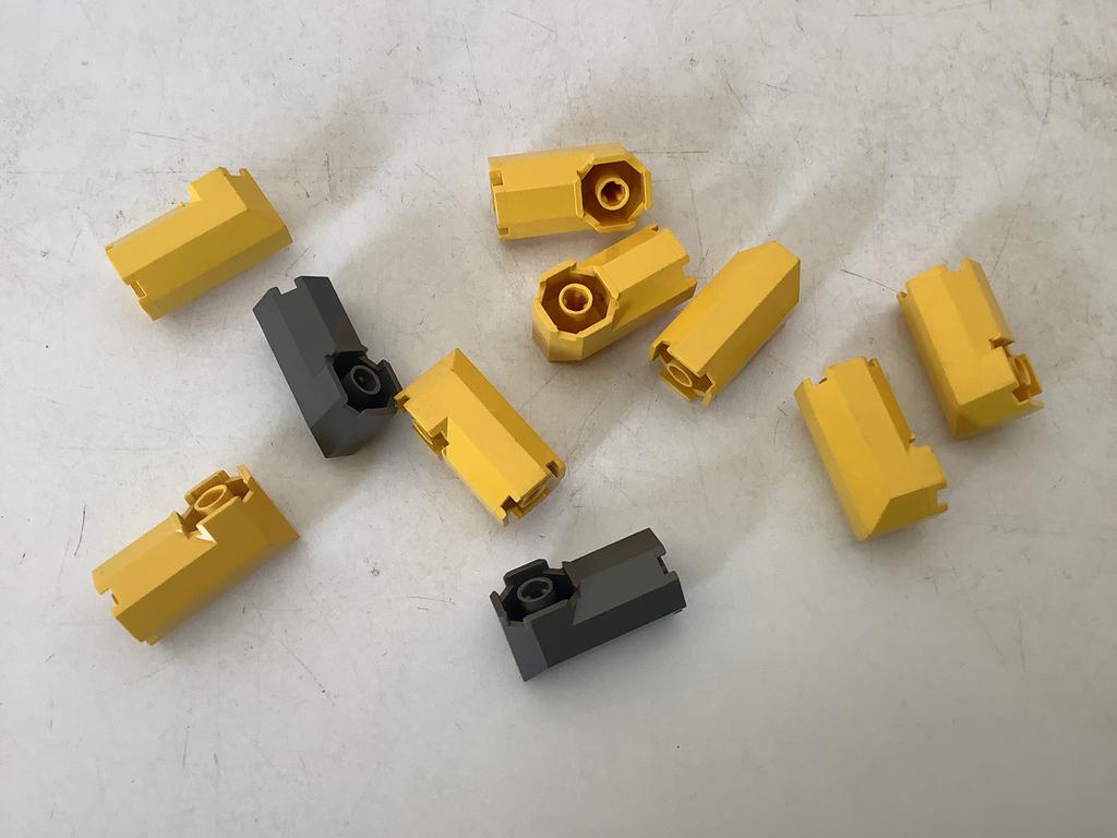 Lego steen aangepast achthoekig vorm 2x2x3 1/3 hoek (7), Kinderen en Baby's, Speelgoed | Duplo en Lego, Ophalen of Verzenden, Gebruikt
