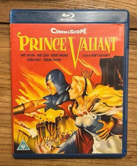 Prince valliant blu ray uk import, Ophalen of Verzenden, Zo goed als nieuw