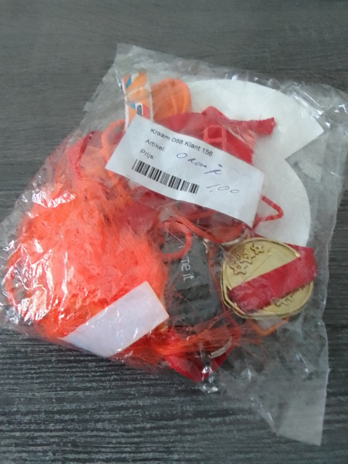 Oranje Feestpakket:, Ophalen, Nieuw, Oranje of Koningsdag