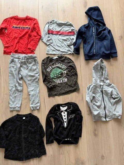 Kinderkleding maat 98-104: setjes, truien, broek, vesten etc, Ophalen of Verzenden, Gebruikt, Jongen of Meisje, Setje