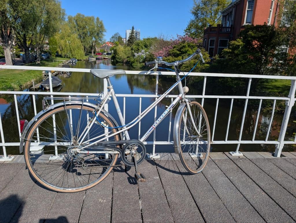 Vintage Peugeot sportfiets jaren 70, Fietsen en Brommers, 55 tot 59 cm, Ophalen