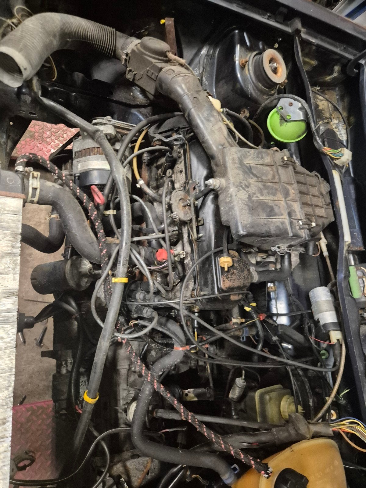 motorblok 1.8 EX golf1 cabrio, Auto-onderdelen, Ophalen, Gebruikt, Volkswagen