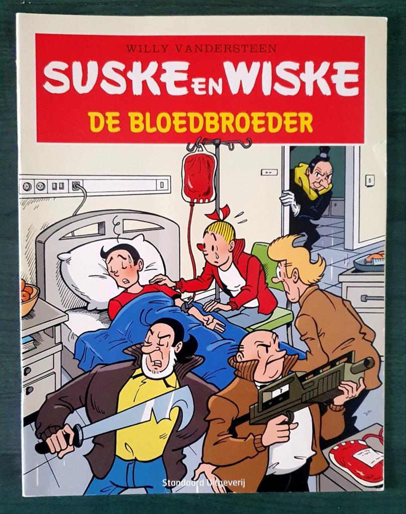 Suske en Wiske De Bloedbroeders Speciale Editie! (Sanquin), Eén stripboek, Ophalen of Verzenden, Gelezen