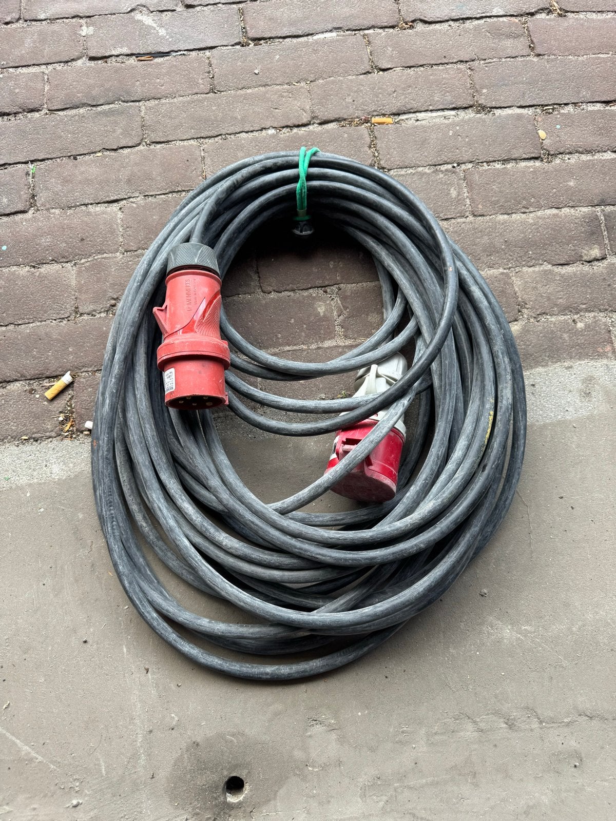 Krachtige CEE verlengkabel met diverse stekkers, Ophalen, Gebruikt, Kabel of Snoer