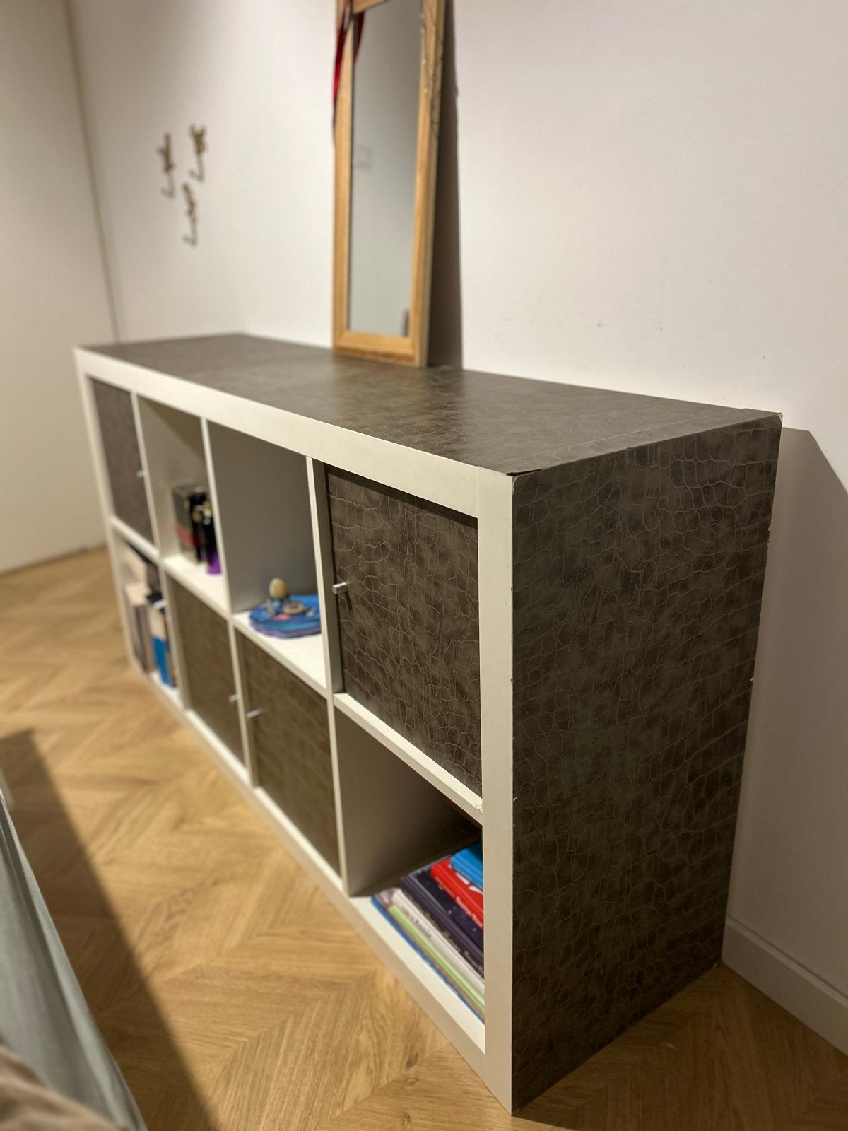 IKEA Kast met 8 vakken en deurtjes, Ophalen of Verzenden, Gebruikt