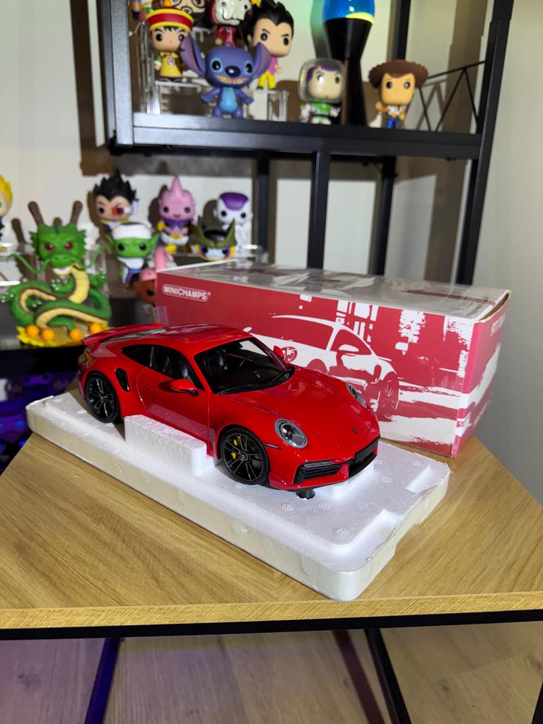 Minichamps Porsche 911 Turbo S 1:18, Hobby en Vrije tijd, Modelauto's | 1:18, Ophalen of Verzenden, Nieuw, Auto, MiniChamps