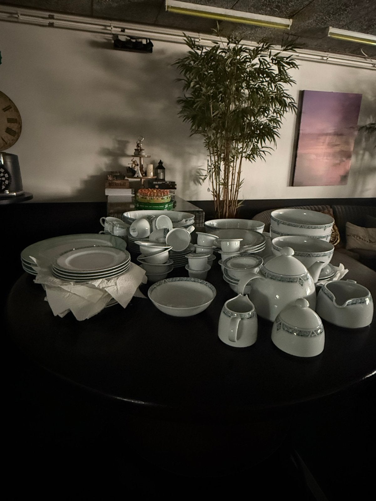 Uitgebreid Albert Heijn servies - Compleet en stijlvol, Gebruikt, Keramiek, Ophalen of Verzenden, Albert Heijn